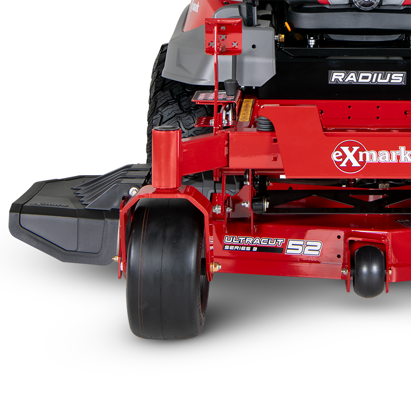 Exmark Radius S-Series with 23 HP* Kawasaki FR691 Engine and 52” UltraCut Series 3 Deck (Available Spring 2026)